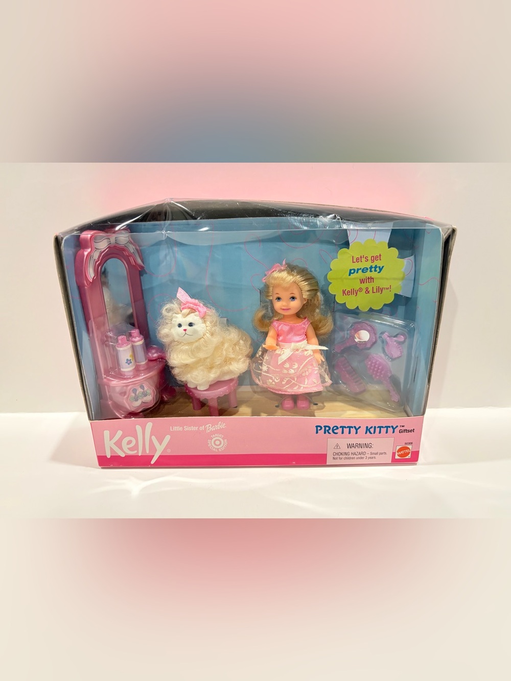 2000 Barbie Kelly Pretty Kitty Gift set